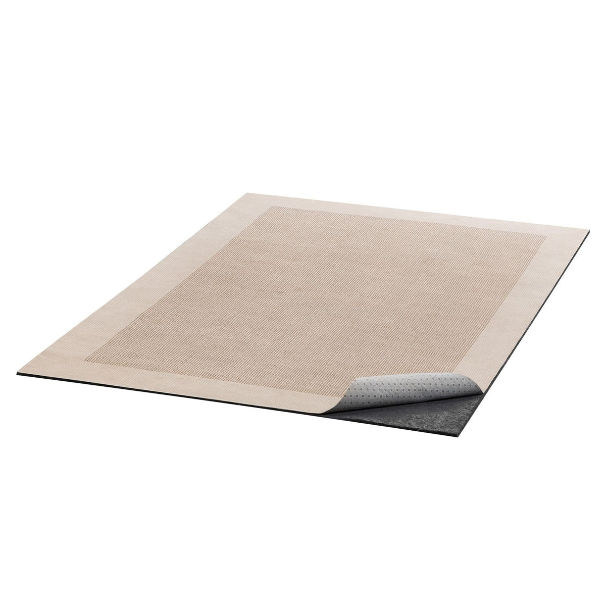 Rug Pad 3 x 5 ft, Non-slip Carpet Area Pad, Rug Mat Padding with Dual Surface Felt Cushion & Rubber Gripper, Hardwood Floor Protection for All Floors, Finishes, Keeps Carpets in Place