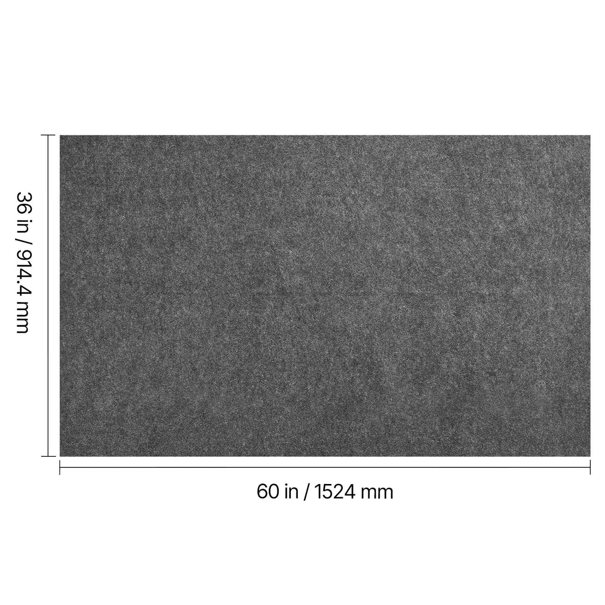 Rug Pad 3 x 5 ft, Non-slip Carpet Area Pad, Rug Mat Padding with Dual Surface Felt Cushion & Rubber Gripper, Hardwood Floor Protection for All Floors, Finishes, Keeps Carpets in Place