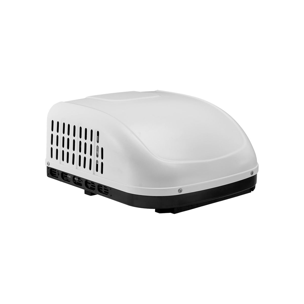 RV Air Conditioner, 13500 BTU Non-Ducted Rooftop RV AC Unit, 65 dB Quiet Design, Including Air Distribution Box, Operation Panel and Installation Hardware, for Campers, Vans, Trailers, White