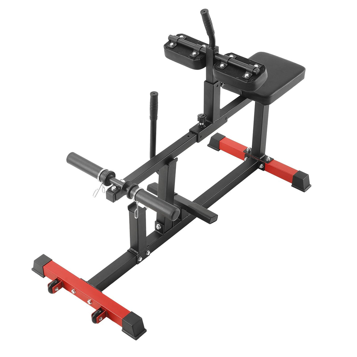Seated Calf Machine, 440 LBS Capacity Calf Raise Machine, Seated Calf Raise Leg Exercise Home Gym, Calf Workout Training Equipment, Lower Body Specialty Machine, Fit 1/2 inch Weight Plates