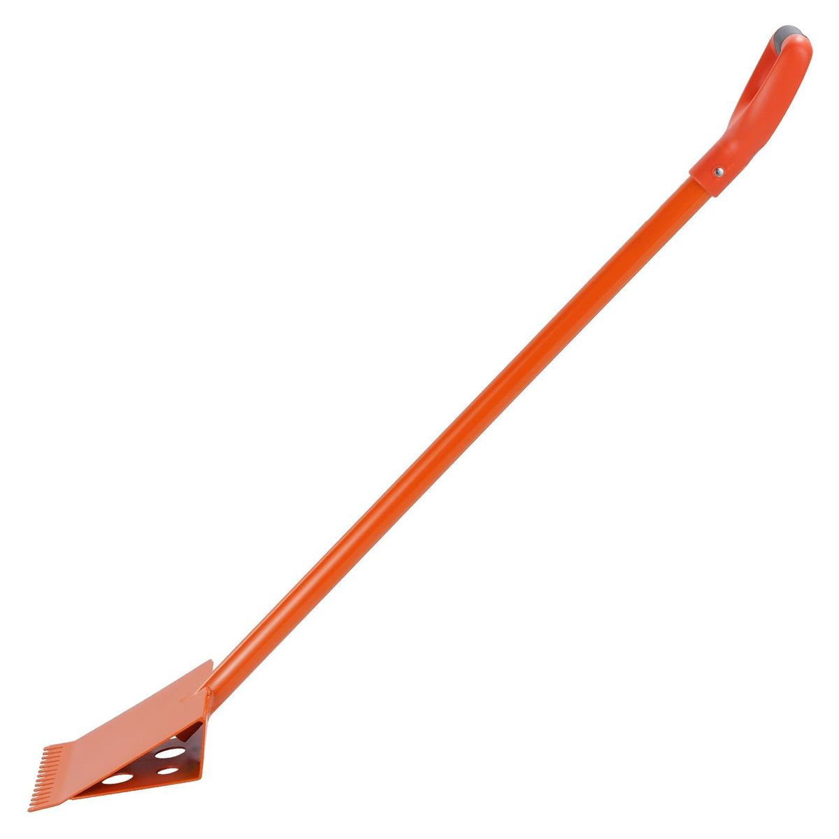 Shingle Shovel 4 Pack, D-Grip Handle Shingle Roof Ripper, High Hardness 45# Steel & Lightweight Easy Tearing Off Roofing & Nails Tool, ideal for Commercial and Residential Use,Orange