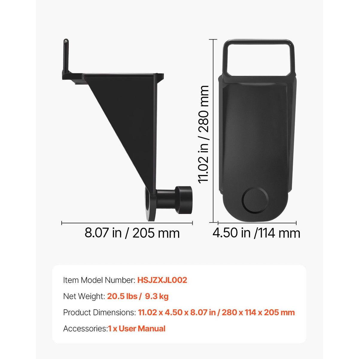 Shipping Container Jack Lug with U-Shaped Handle, 2-Pack, Storage Leveler Booster Withstands Sun & Rain, Heavy Duty Container Jack Lug for Shipping Industry, Logistics, Warehouse Management