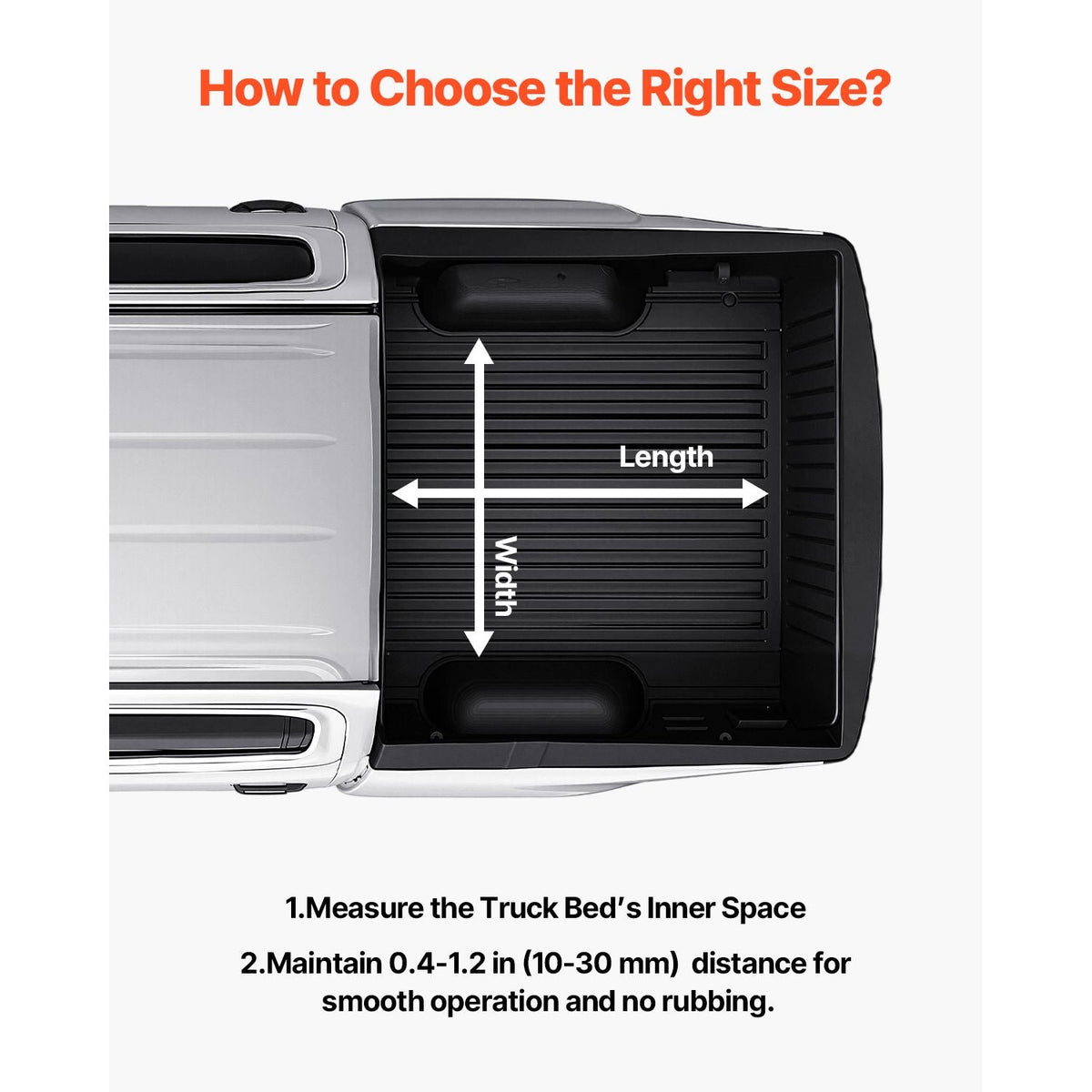 Sliding Truck Bed Organizer, 75 x 48-Inch Heavy Duty Truck Bed Storage Drawer with 1000 lbs Capacity, Features 6 Movable Rings for Securing, 2-Postion Slide out Tray for Pickup Trucks, Black