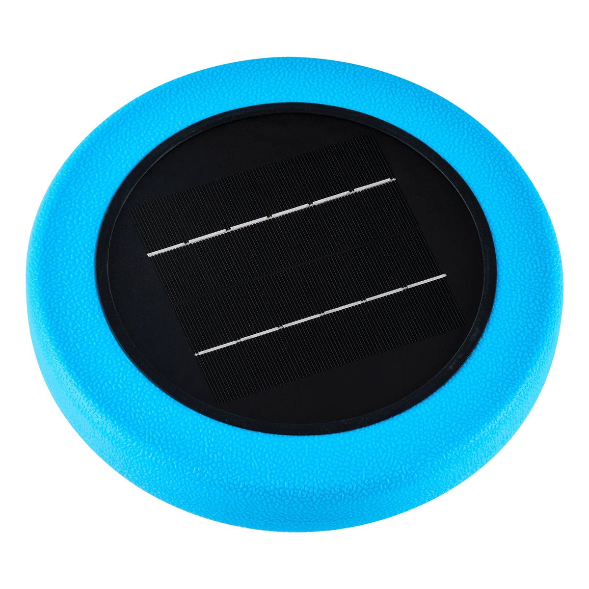 Solar Pool Ionizer, Round Copper Pool Ionizer Up to 45000 Gal, Floating Automatic Water Cleaner and Purifier, Chlorine Free Water, with Copper Anode, Spring, Brush and Filter for Pools & Spas