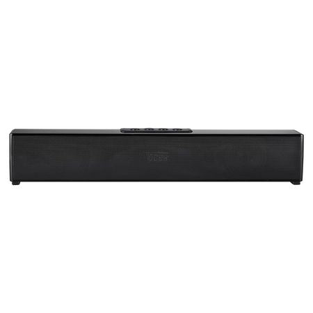 Sound Bar for Smart TV, 2.0 Channel, 17-Inch Compact Soundbar TV Speakers for Projector, Bluetooth AUX Connection, Remote Control, Easy Setup, 80W Surround Sound System for PC Home Theater Audio