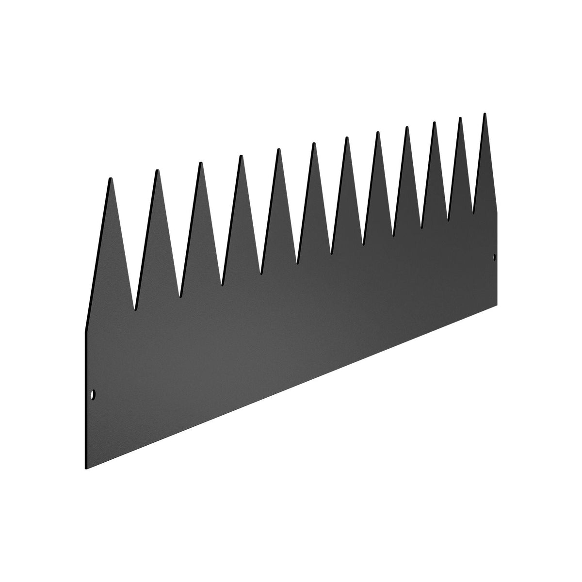Steel Landscape Edging, 3 Packs 40 x 8 in Rust-Resistant Metal Landscape Edging, Bendable Garden Edging Border, Heavy Duty Lawn Edging, Easy-to-Install, Flower Bed Yard Pathway Divider Black