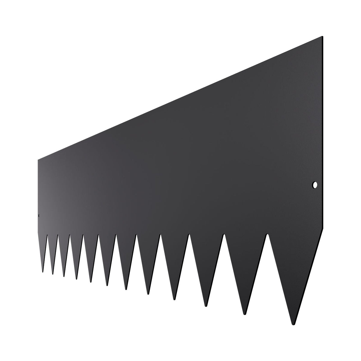 Steel Landscape Edging, 4 Packs 40 x 12 in Rust-Resistant Metal Landscape Edging, Bendable Garden Edging Border, Heavy Duty Lawn Edging, Easy-to-Install, Flower Bed Yard Pathway Divider Black