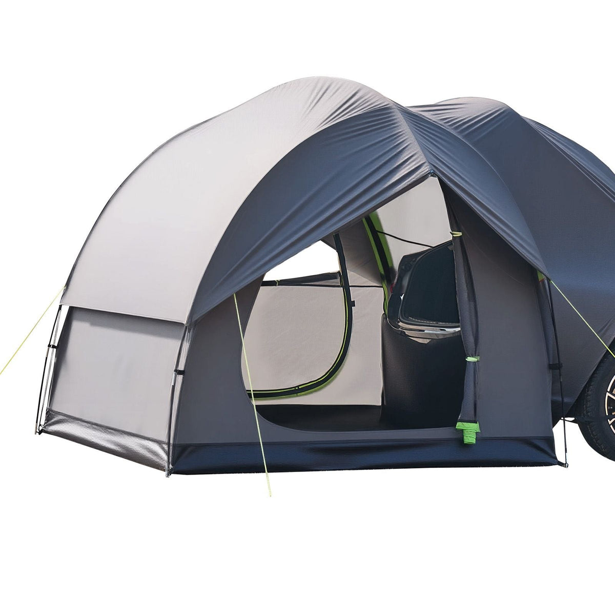 SUV Tent for Camping, 8FT L x 8FT W, Waterproof PU2000mm Spacious Double Layer Design for 5-8 Person, SUV Camping Tent with Mesh Windows, Includes Rainfly & Storage Bag, for Outdoor Activities
