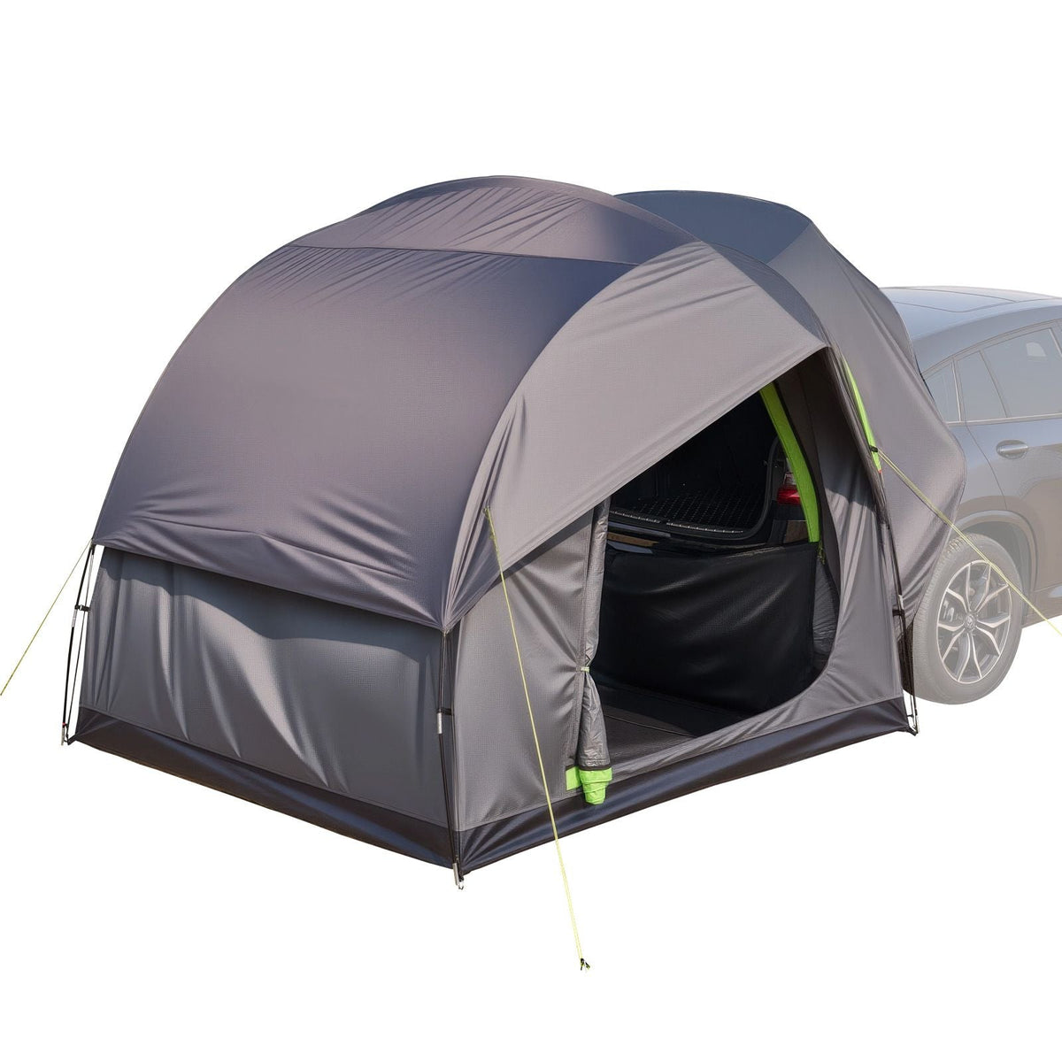 SUV Tent for Camping, 8FT L x 8FT W, Waterproof PU2000mm Spacious Double Layer Design for 5-8 Person, SUV Camping Tent with Mesh Windows, Includes Rainfly & Storage Bag, for Outdoor Activities