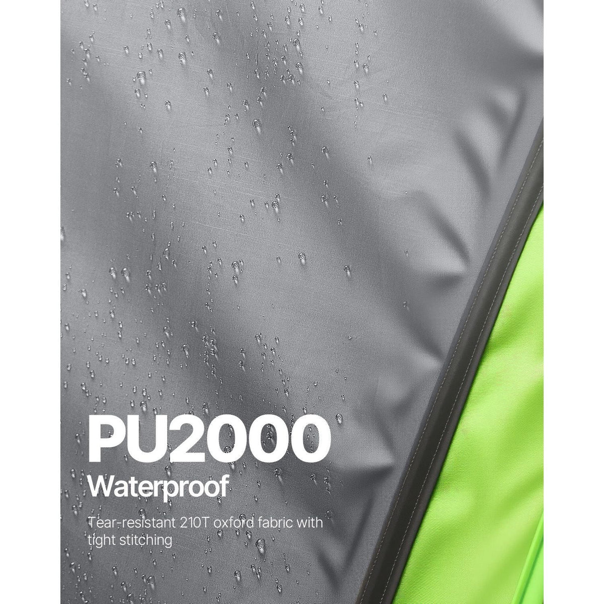 SUV Tent for Camping, 8FT L x 8FT W, Waterproof PU2000mm Spacious Double Layer Design for 5-8 Person, SUV Camping Tent with Mesh Windows, Includes Rainfly & Storage Bag, for Outdoor Activities