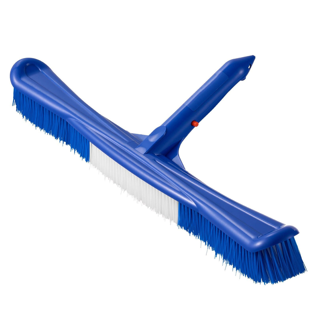 Swimming Pool Cleaning Kit, Includes 2 Detachable Brush Heads (20 Inch / 5.5 Inch) and 2 Pool Skimmer Nets, 4-in-1 Inground/Above Ground Pools Cleaning Tools Set for Leaf, Fine Mesh, No Poles