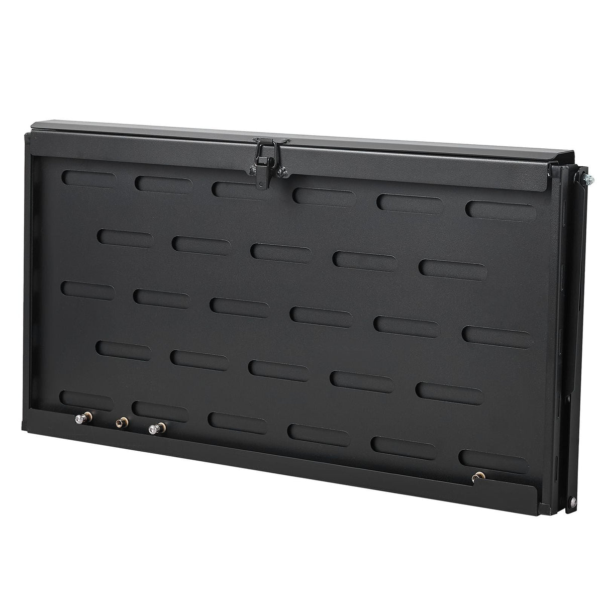 Tailgate Table, for 2007-2024 Jeep Wrangler JK, 88 lbs Capacity, Carbon Steel Foldable Molle Panel Drop Down Table, Rear Door Cargo Storage Rack Shelf Luggage Holder Carrier Camping Accessories