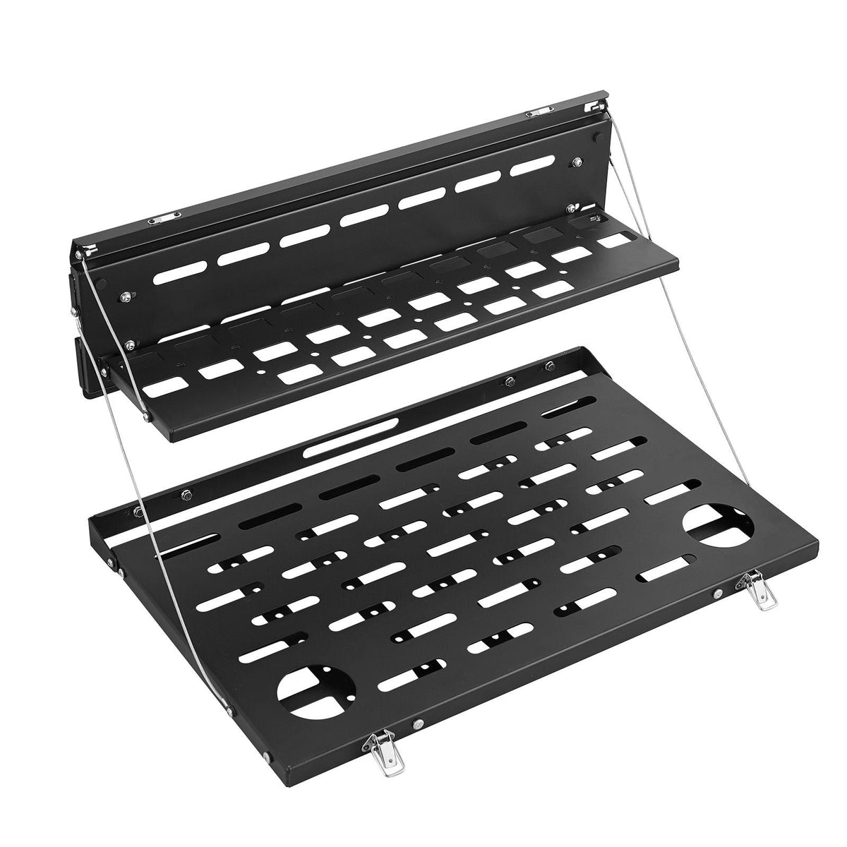 Tailgate Table, for 2021-2025 Ford Bronco, 88 lbs, Carbon Steel Foldable Molle Panel Double-Layer Drop Down Table, Rear Door Cargo Storage Rack Shelf Luggage Holder Carrier Camping Accessories