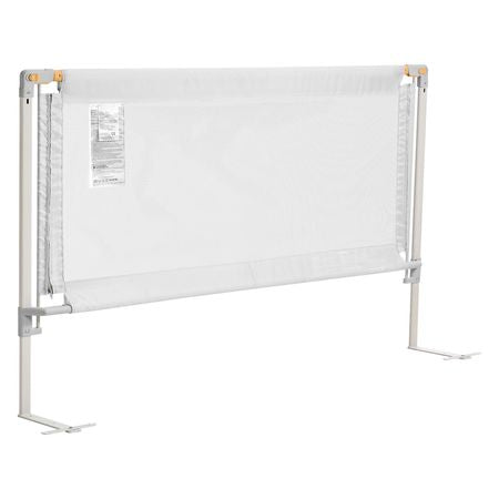 Toddler Bed Rail, Kids Beds Guard Rail with Reinforced Iron Pipe and Oxford Cloth, Adjustable Height Bed Side Railing, Portable Guard Bumper Barrier for Crib, Bunk, 59.06 x 35.04 in, 1 Piece