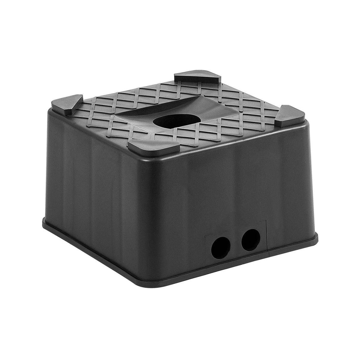 Trailer Jack Block, 6" High Heavy Duty RV Leveling Block with 6000 lbs Capacity, RV Jack Stand, Motorcycle Stand, Stool, Camper Accessories for Travel Trailers, 5th Wheels Class A/C Motorhomes