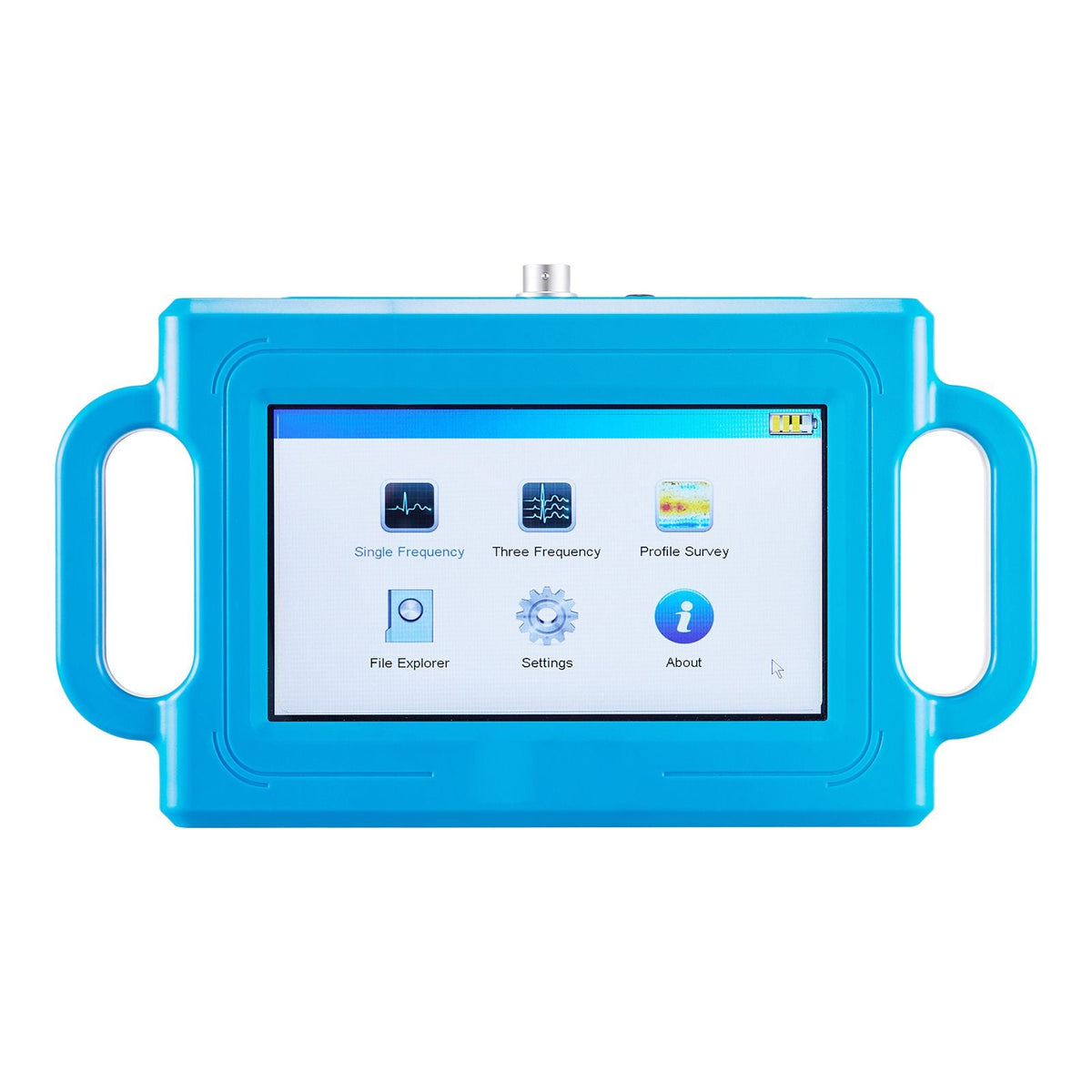 Underground Water Detector, Up to 1640ft (500m) Pro Underground Water Detection Locator, 7" Touchscreen Auto Mapping Well Detector Explorer with Multi-Frequency Measurement, 8GB Card, Carry Case