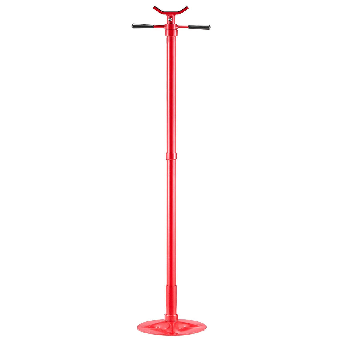Underhoist Support Stand, 3/4 Ton (1653 lbs) Capacity Under Hoist Jack Stand, Lifting from 54.02" to 83.86", Bearing Mounted Spin Handle, Self-Locking Threaded Screw, Support Vehicle Components