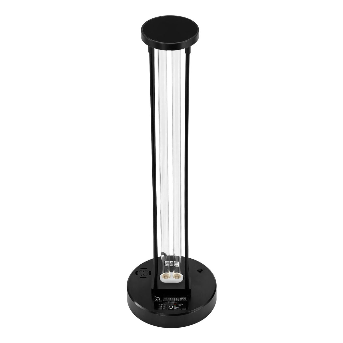 UV Light, 55W Ultraviolet Lamp with Ozone Purifier, UVC Lamp with 30/60/120 Minutes 3-Gear Timer and Remote Control, for Room up to 750 sqft, UVO Lights for Living Room, Bedroom, Hotel, School