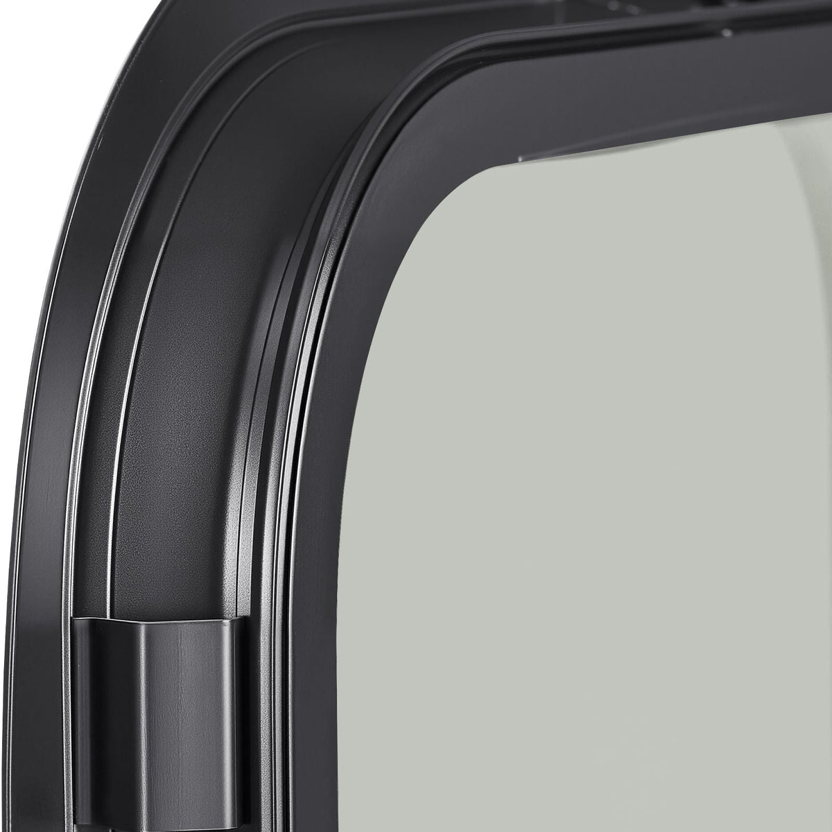 Vertical RV Window, 14" W x 16" H Tinted Sliding RV Window with Net Screen & Trim Ring, Fit 15/16" - 1 3/4" Thickness Wall, RV Window Replacement for Teardrop Cargo Trailer Camper, DOT Approved
