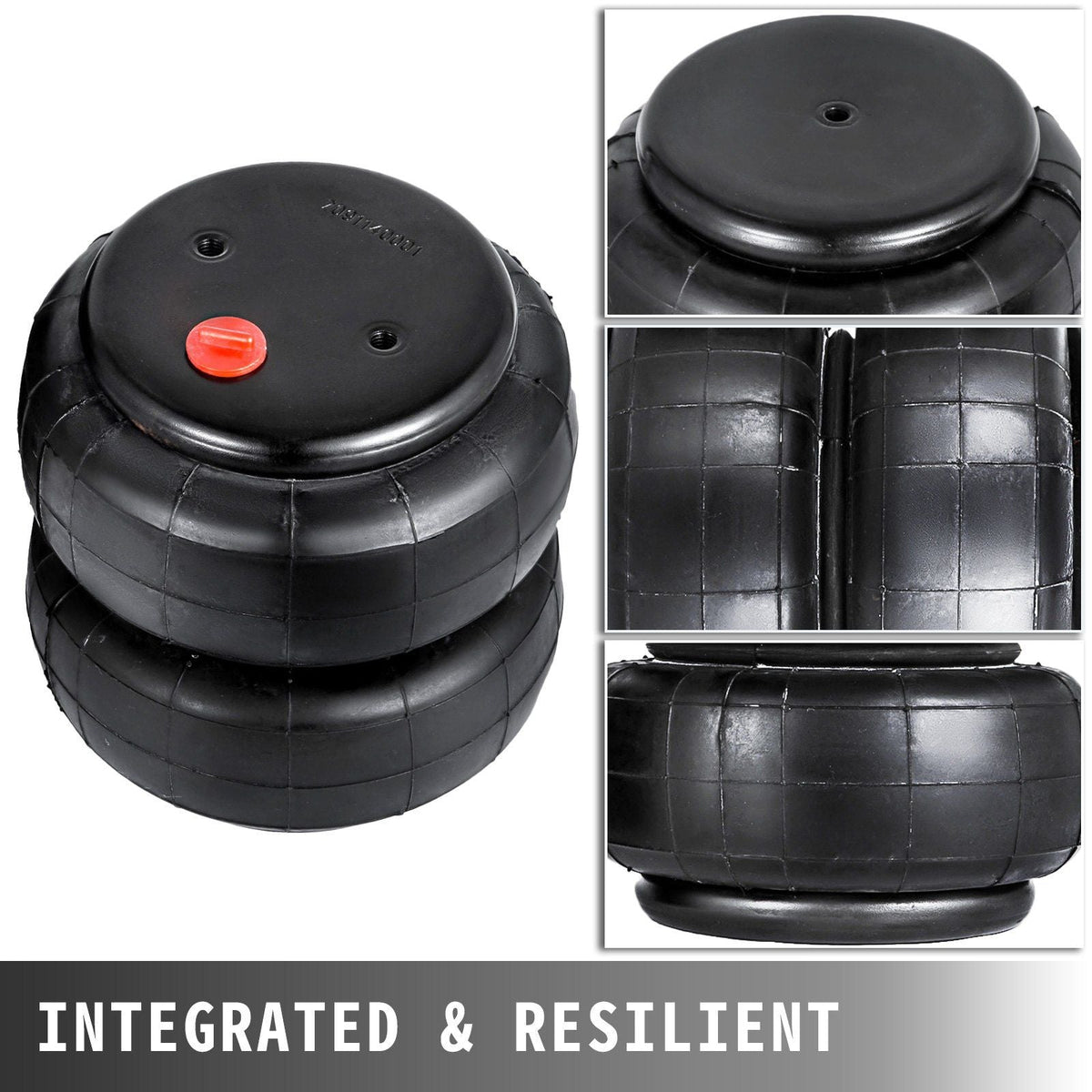 D2600 Two Air Bags Single Port 1/2"npt Air Springs Suspension