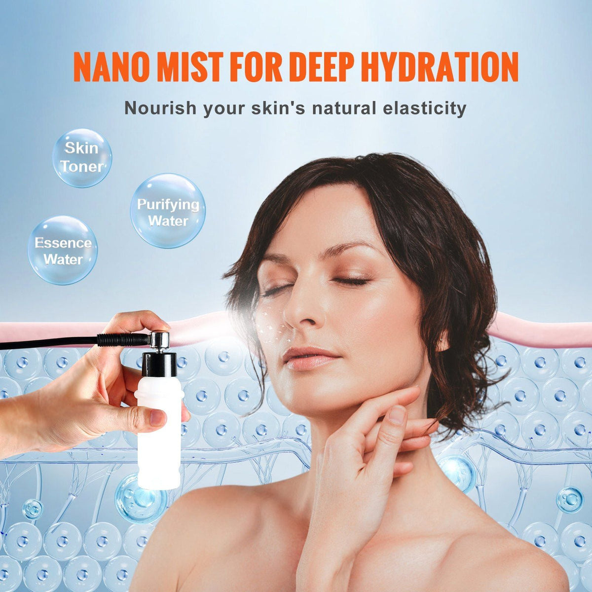 Diamond Microdermabrasion Machine 3 in 1 Facial Beauty Equipment for Salon
