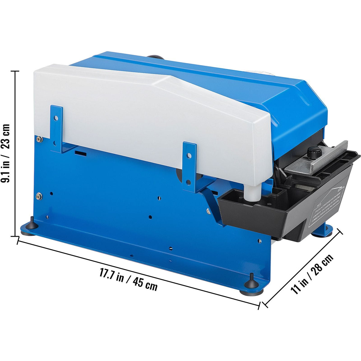 Water-Activated Tape Dispenser, Maximum 39.4\" x 3.94\" Tape, Adjustable Length, Width & Water Level, Manual Tape Dispenser with Water Brush, Carton Packaging for Express Box, Gift Box