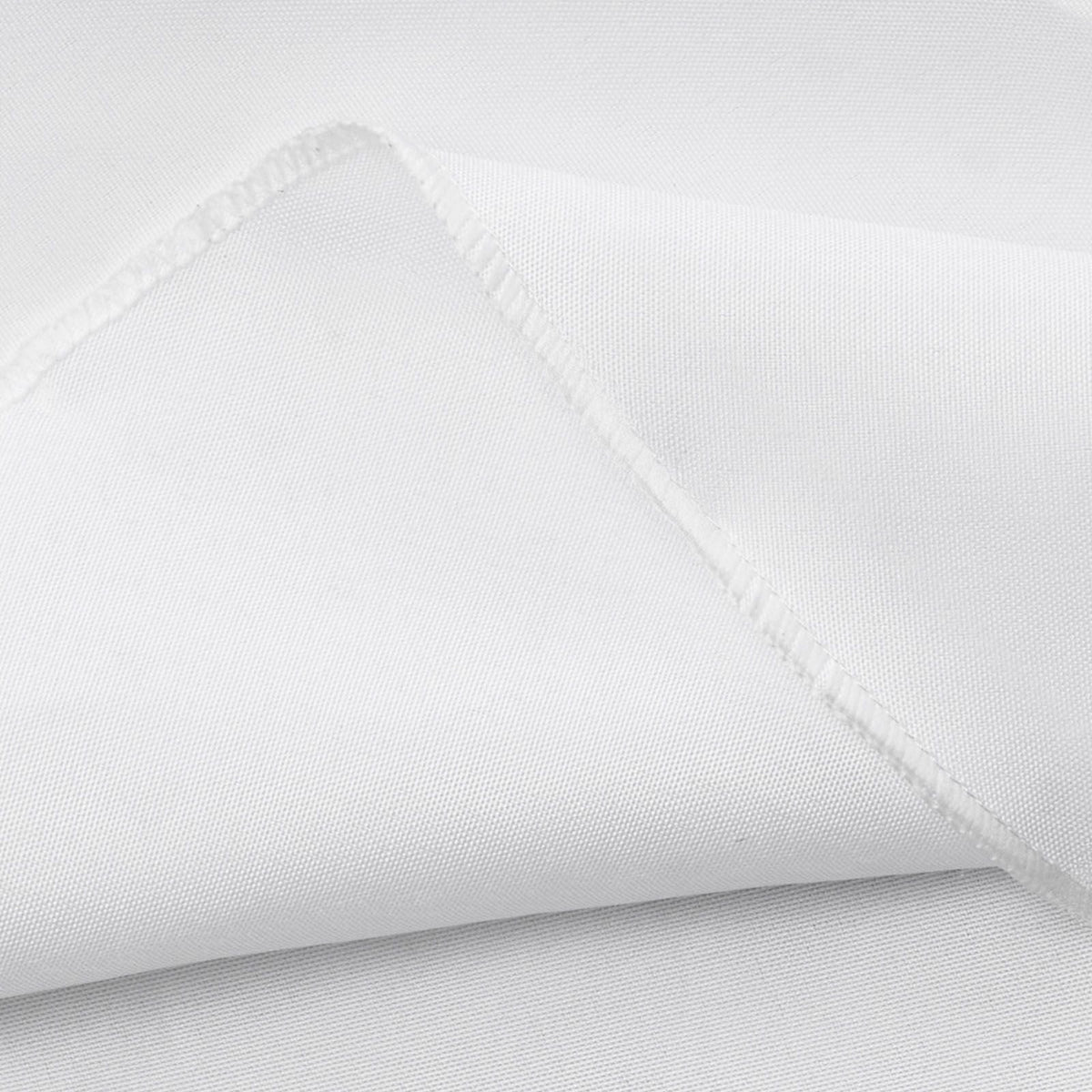 White Tablecloths for Rectangle Tables, 10 Pack, 60 x 102 Inches, Reusable and Machine Washable Table Clothes, Wrinkle-Resistant Polyester Fabric Table Covers for Wedding, Party, Banquet