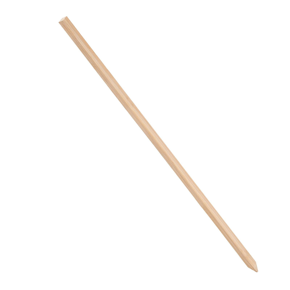 Wooden Garden Stakes, 50 Pcs 36x0.75x0.75 in Survey Grading Stakes, Garden Ground Stake with Sharp Point, Fir Wood Plant Support Stake, Sign Posts for Silt Fence Backyard Boundaries Baselines